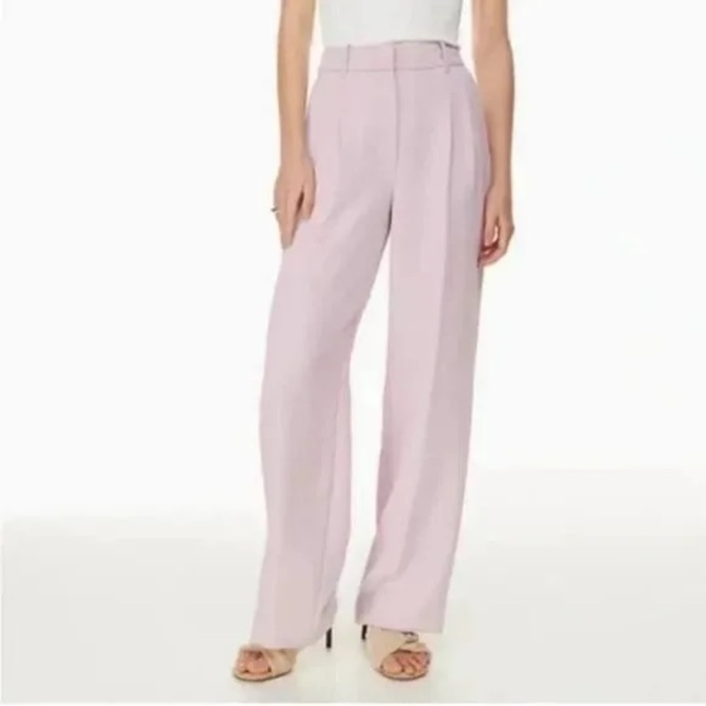 Wilfred Effortless Pink Wide-Leg Pants